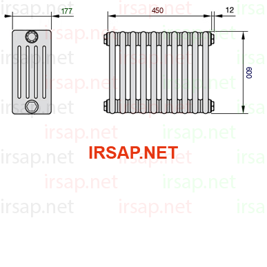 Радиатор IRSAP Tesi 50600/10 T22 CL 01